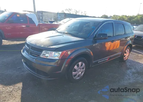 2015 Dodge Journey American Value Pkg из США, поврежденный, VIN 3C4PDCAB4FT691789